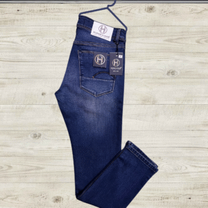 Men’s Narrow Fit Stretchable Jeans – Cotton by Cotton Lycra - Blue